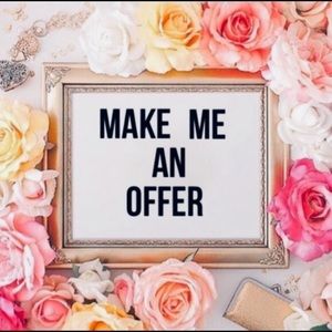 I ❤️ REASONABLE OFFERS